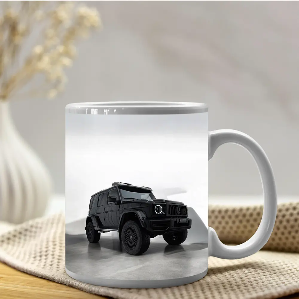 Mercedes G63 4x4 Black Minimal Studio – Mugs
