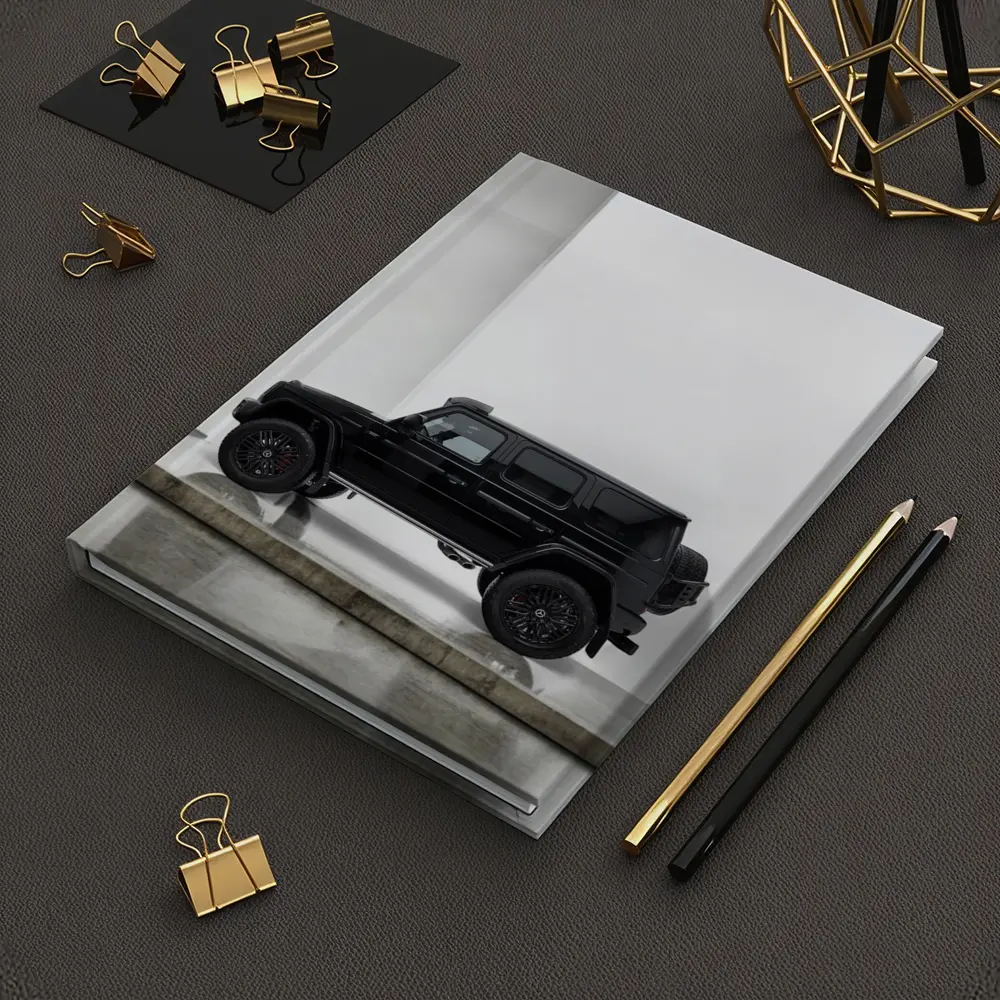 Mercedes G Class Black SUV White Studio – Notebooks