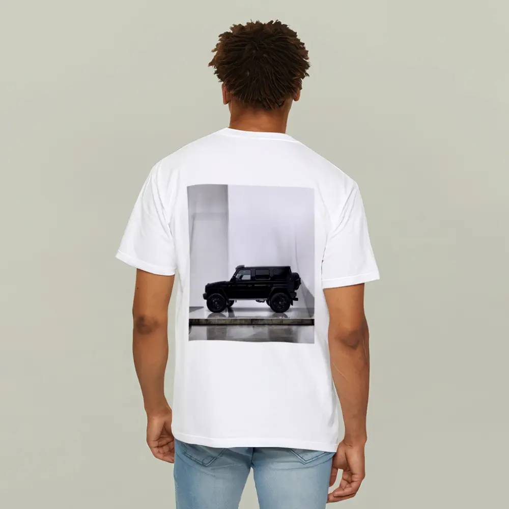 Mercedes G Class Black SUV White Studio – T-Shirts