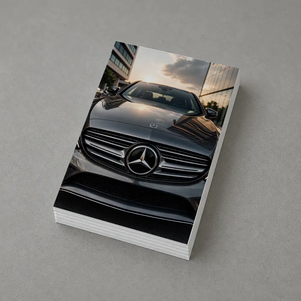 Mercedes C Class Front Grille Sunset City – Postcards