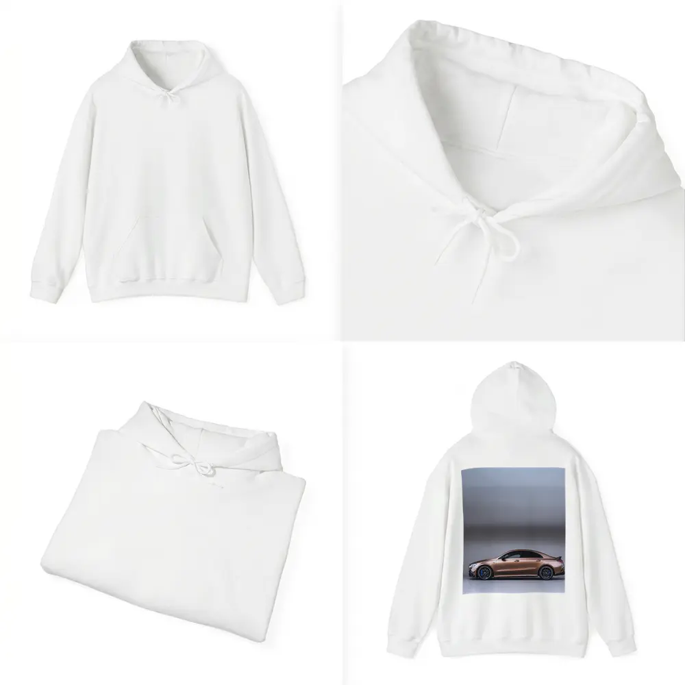 Mercedes CLA AMG Brown Studio Side Profile – Hoodies