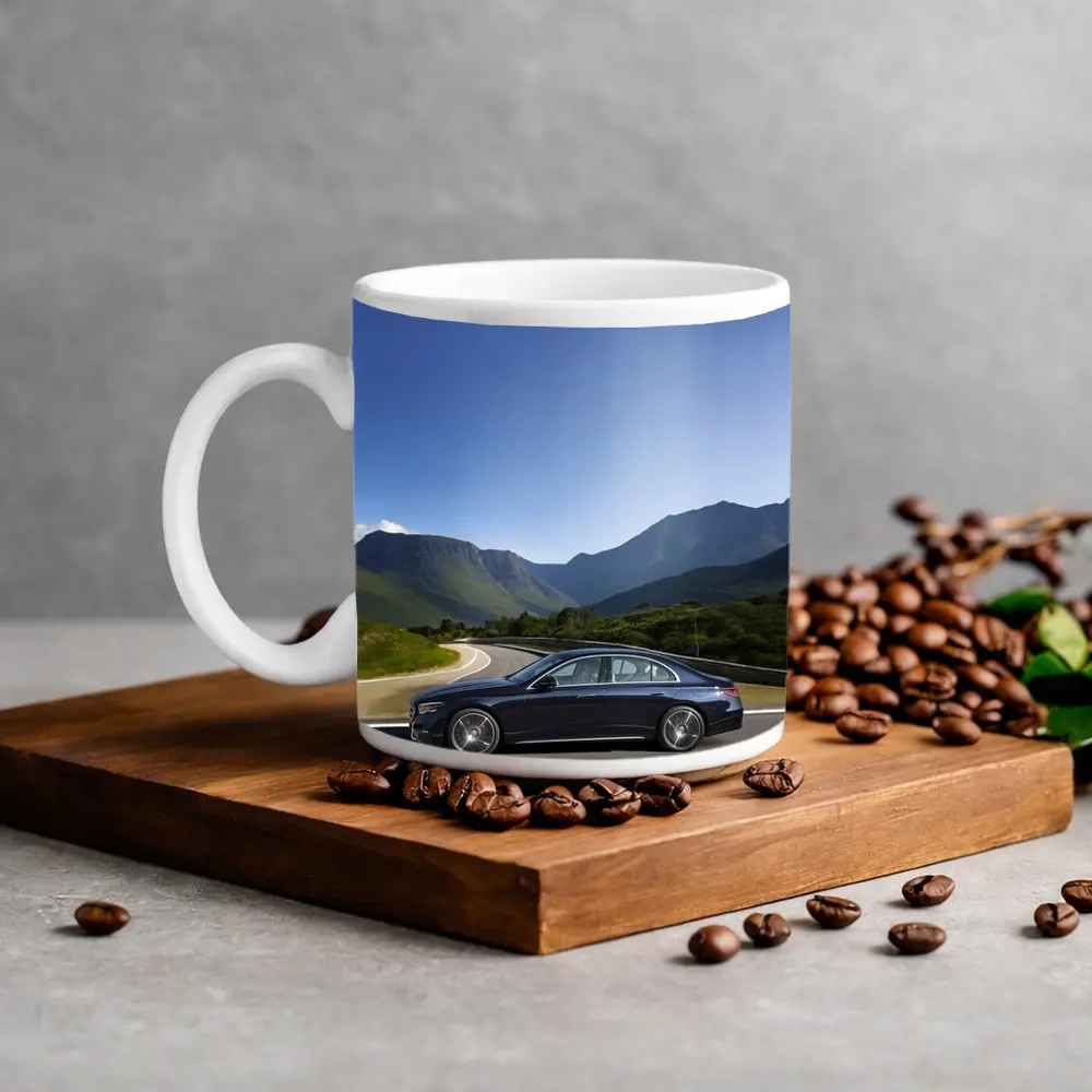 Mercedes E Class Blue Mountain Road Drive – Mugs
