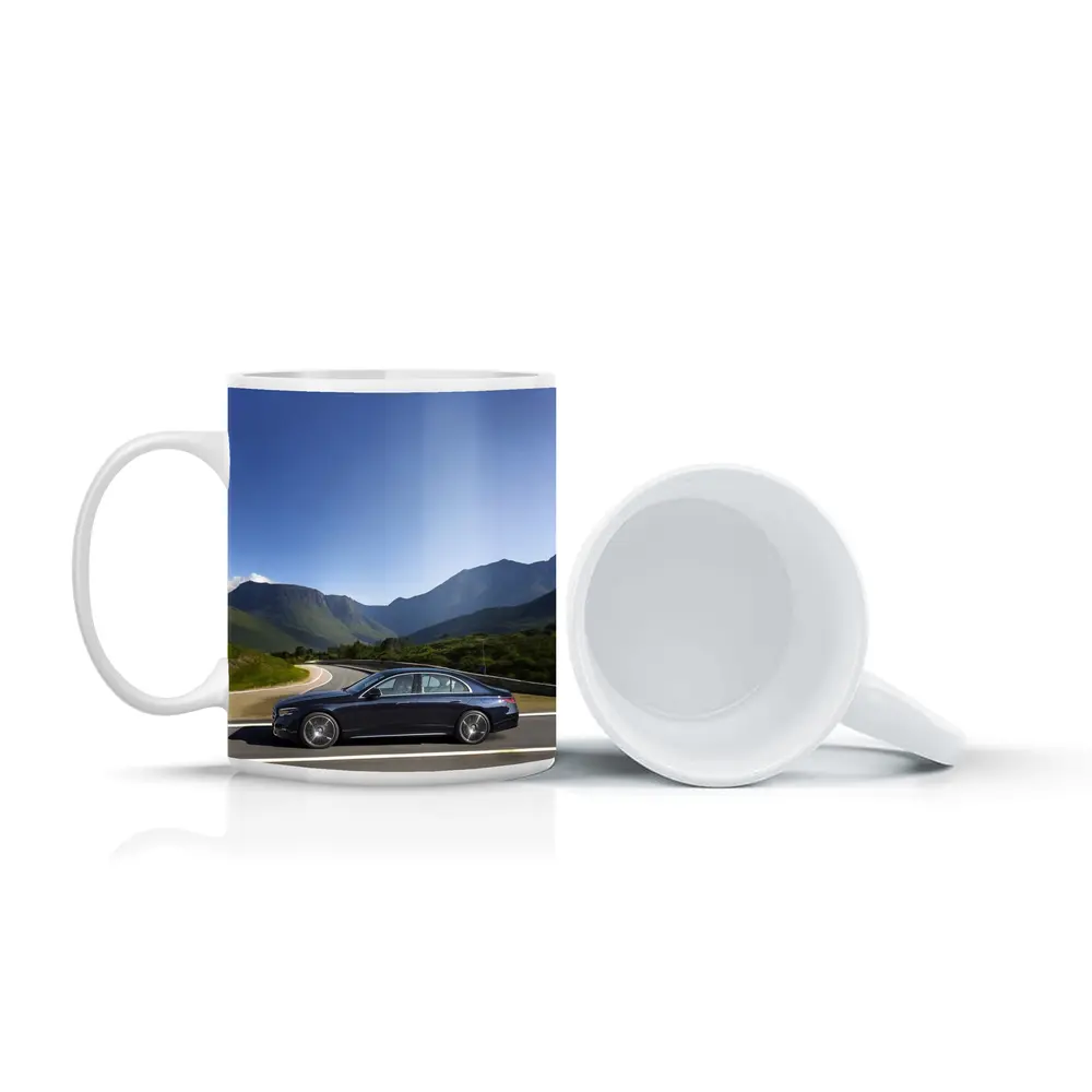 Mercedes E Class Blue Mountain Road Drive – Mugs