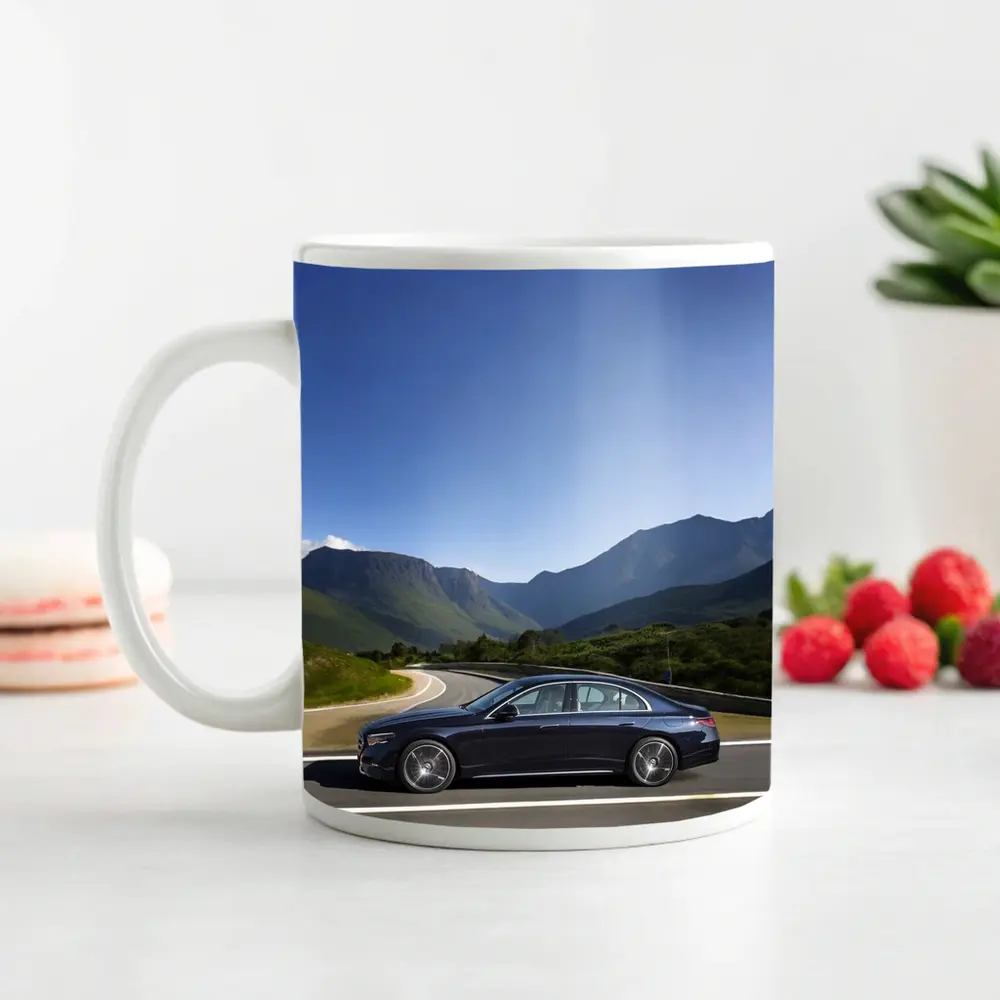 Mercedes E Class Blue Mountain Road Drive – Mugs