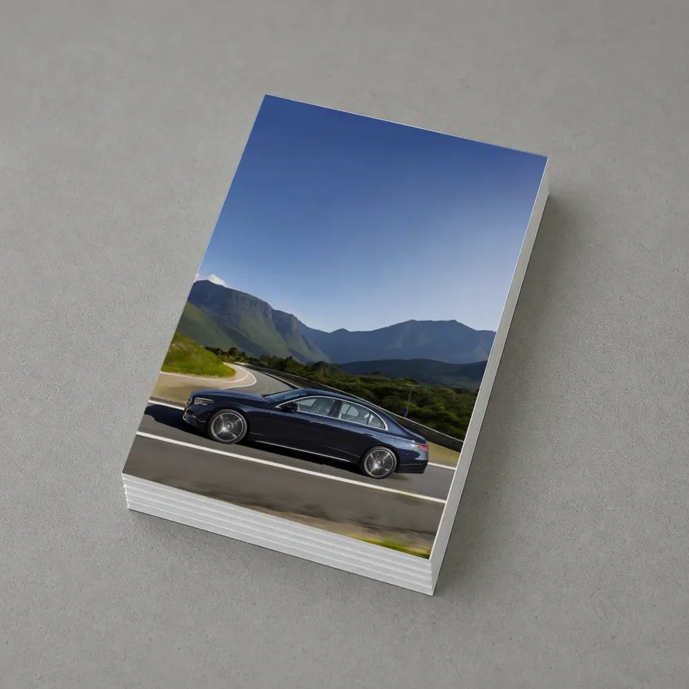 Mercedes E Class Blue Mountain Road Drive – Postcards