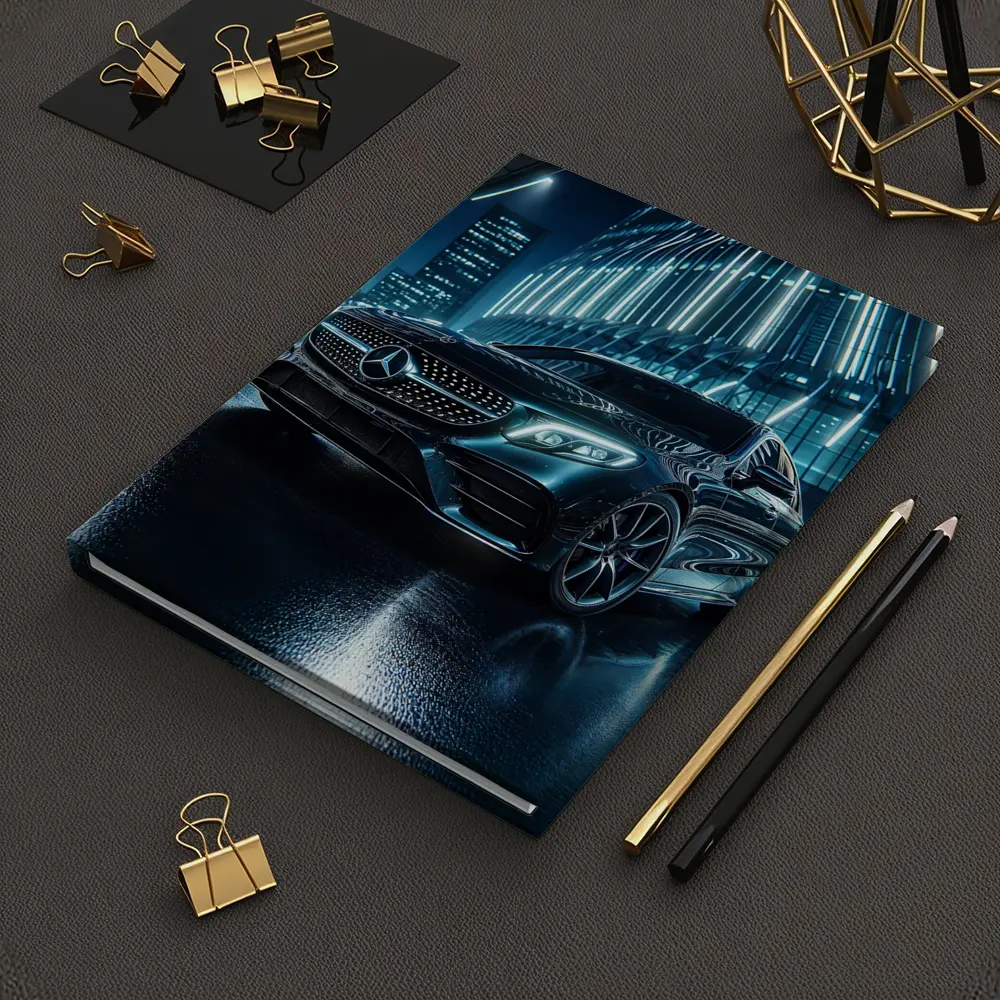 Mercedes E Class Neon City Night – Notebooks