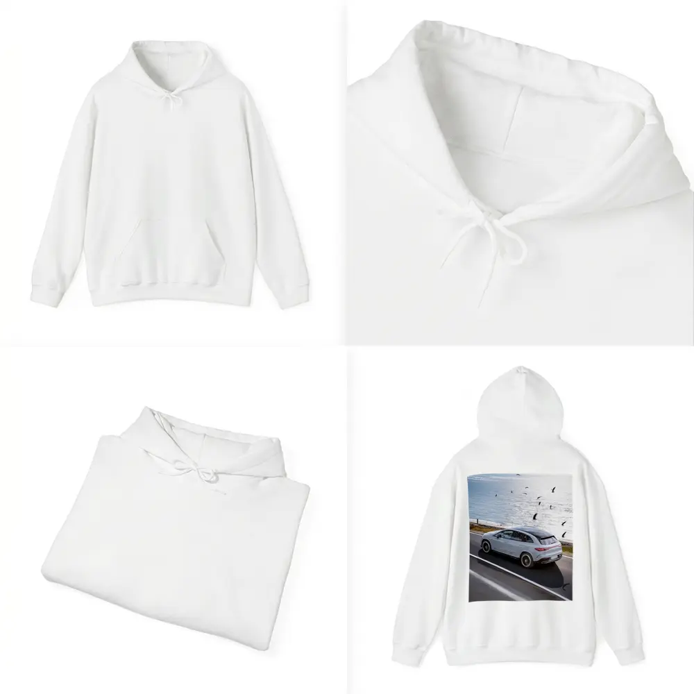 Mercedes EQE SUV Coastal Road Drive – Hoodies
