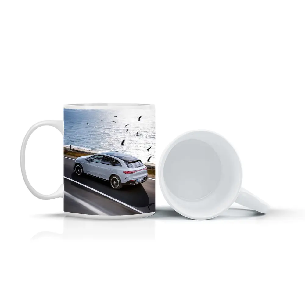 Mercedes EQE SUV Coastal Road Drive – Mugs