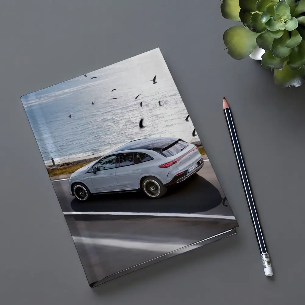 Mercedes EQE SUV Coastal Road Drive – Notebooks