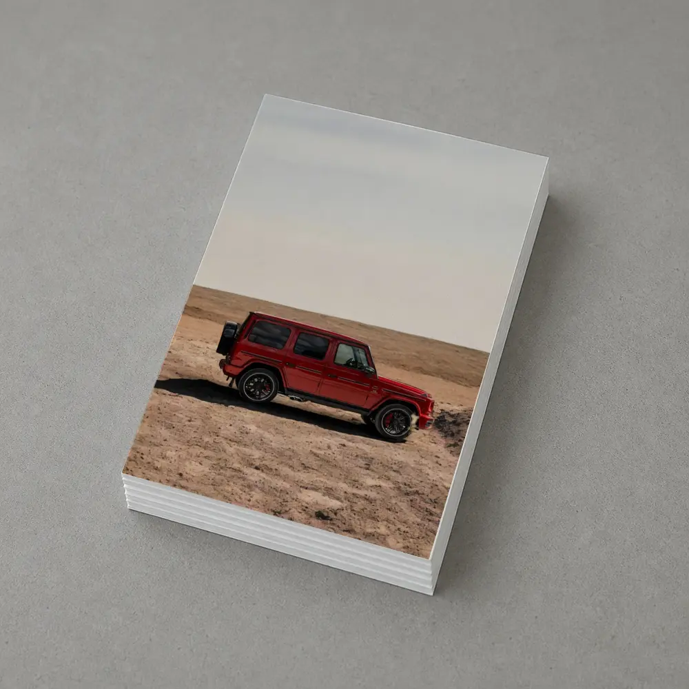 Mercedes G Class Red Desert Off Road – Postcards