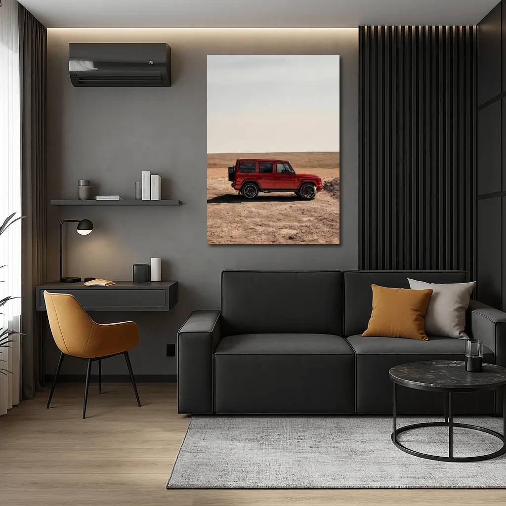 Mercedes G Class Red Desert Off Road – Wall Art