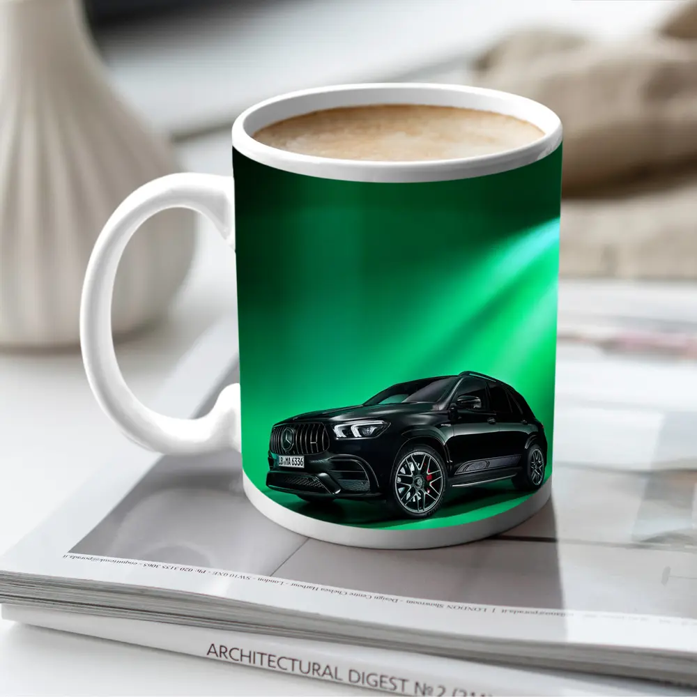 Mercedes AMG GLE Black Green Studio – Mugs