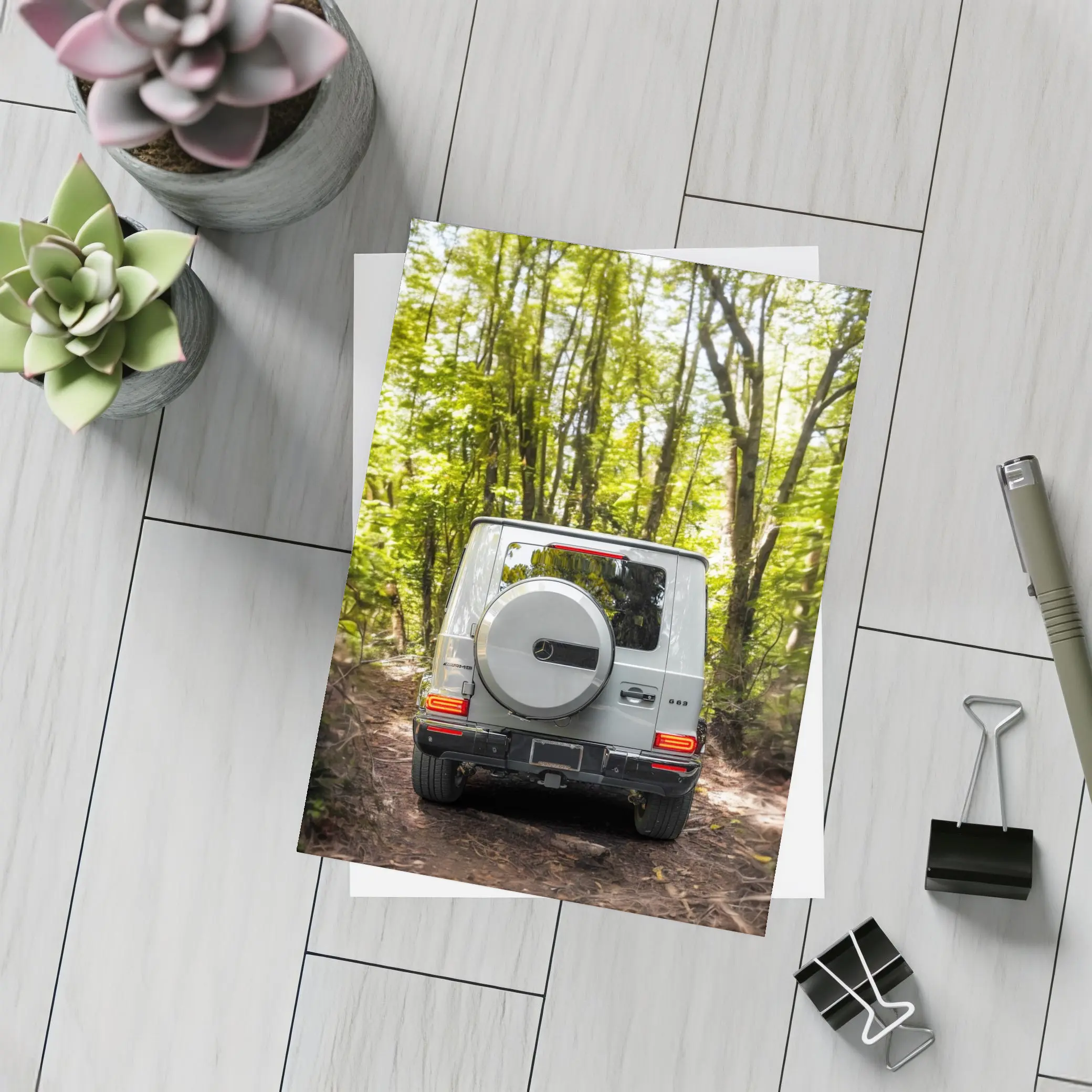 Mercedes AMG G Class Forest Trail Rear – Postcards