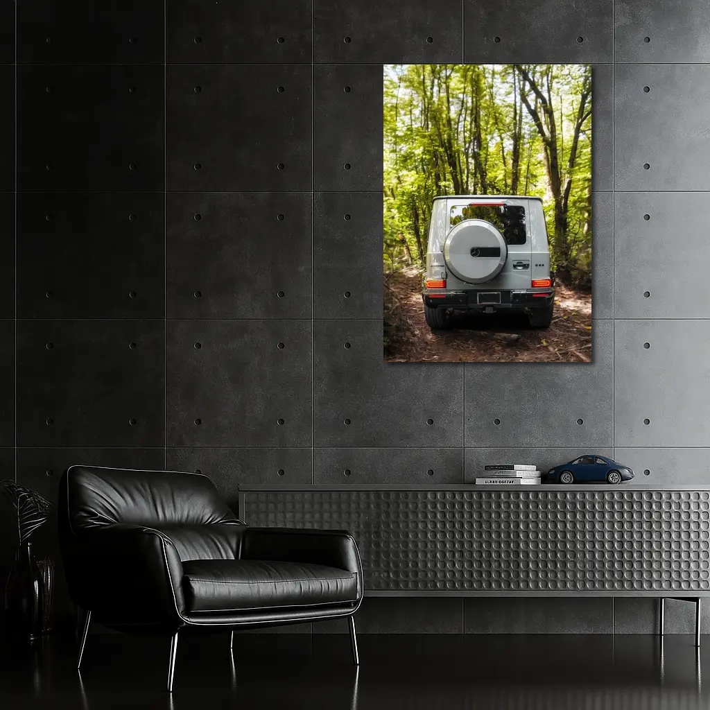 Mercedes AMG G Class Forest Trail Rear – Wall Art