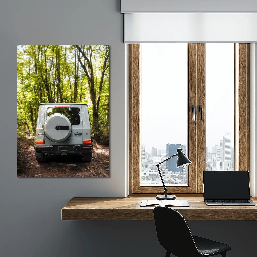 Mercedes AMG G Class Forest Trail Rear – Wall Art