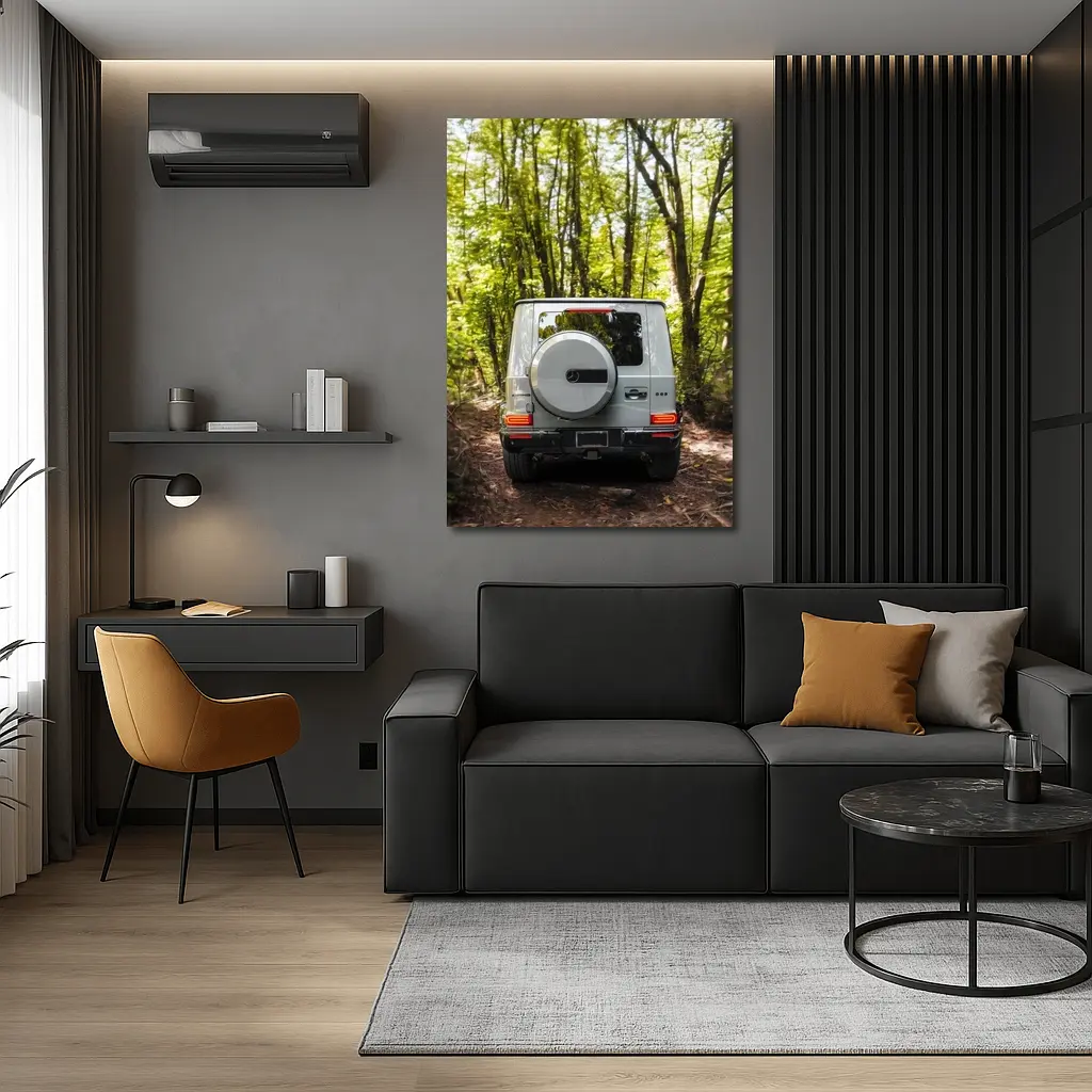 Mercedes AMG G Class Forest Trail Rear – Wall Art