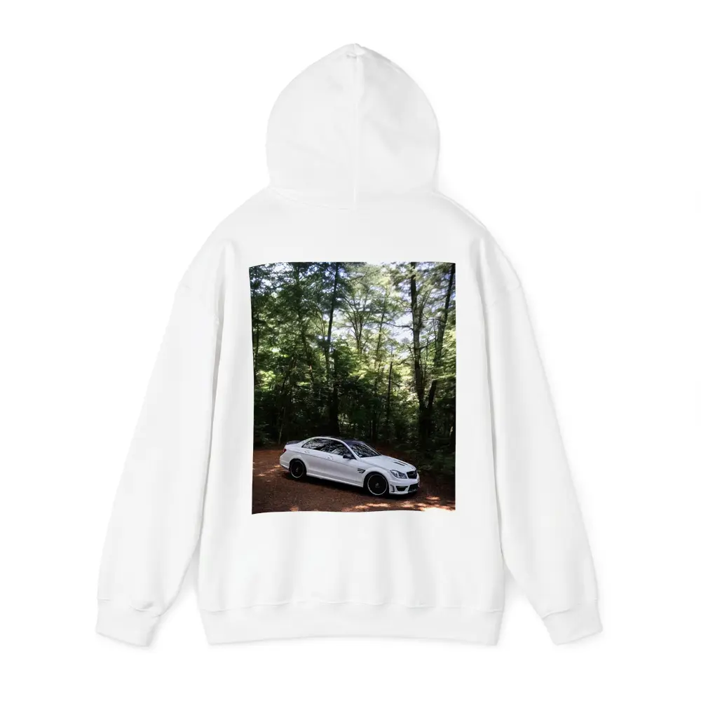 Mercedes C63 AMG White Forest Road – Hoodies