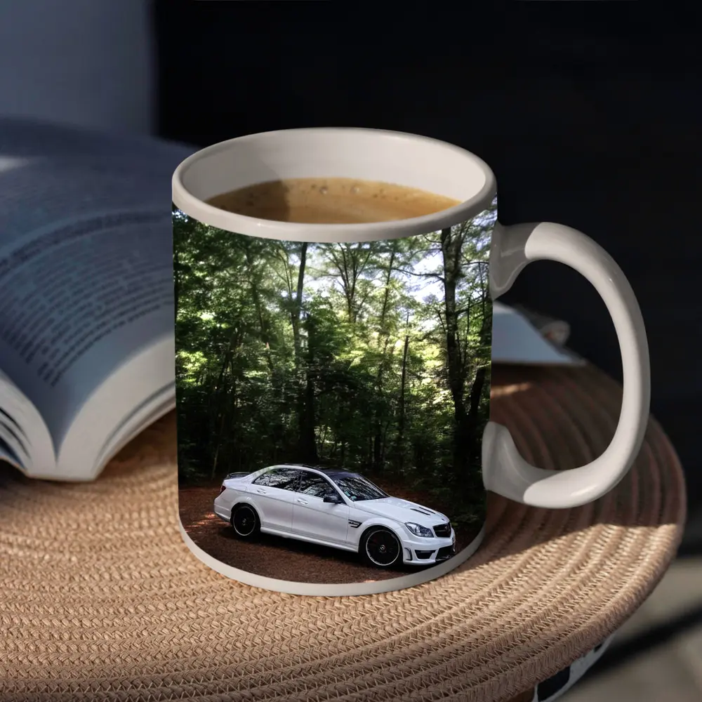 Mercedes C63 AMG White Forest Road – Mugs