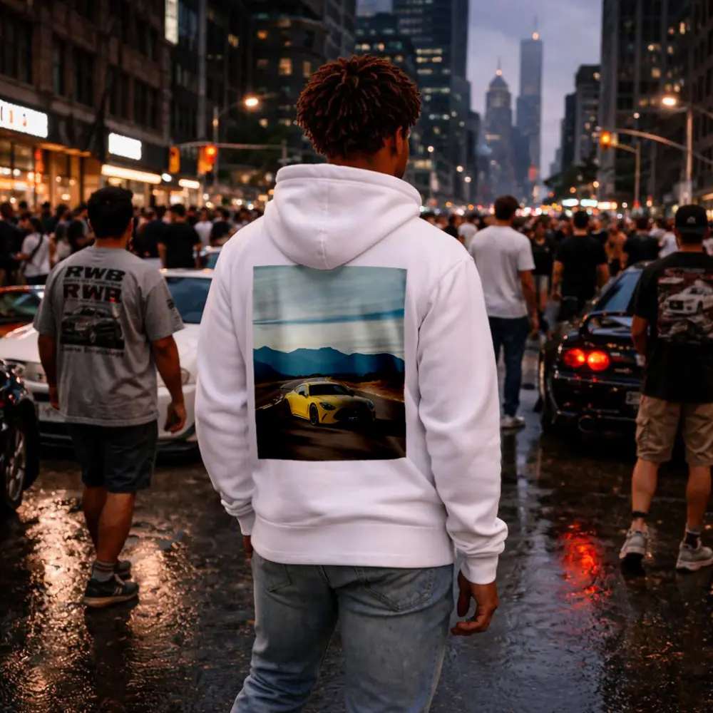 Mercedes AMG GT Yellow Mountain Road Drive – Hoodies