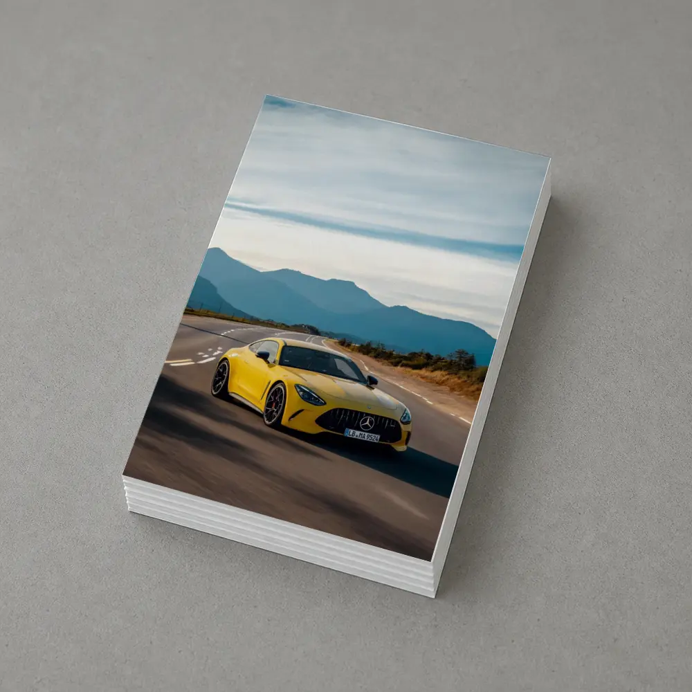 Mercedes AMG GT Yellow Mountain Road Drive – Postcards
