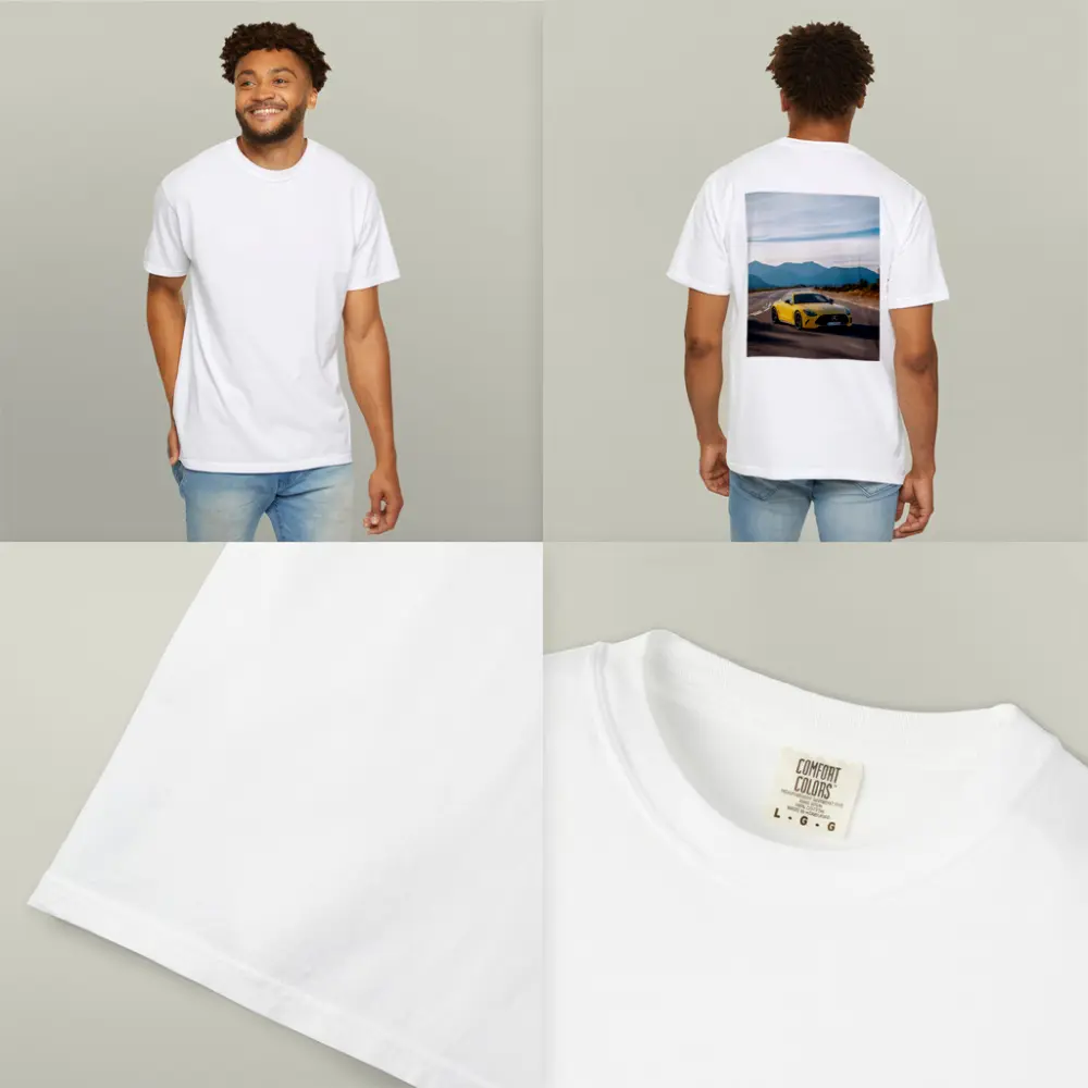 Mercedes AMG GT Yellow Mountain Road Drive – T-Shirts