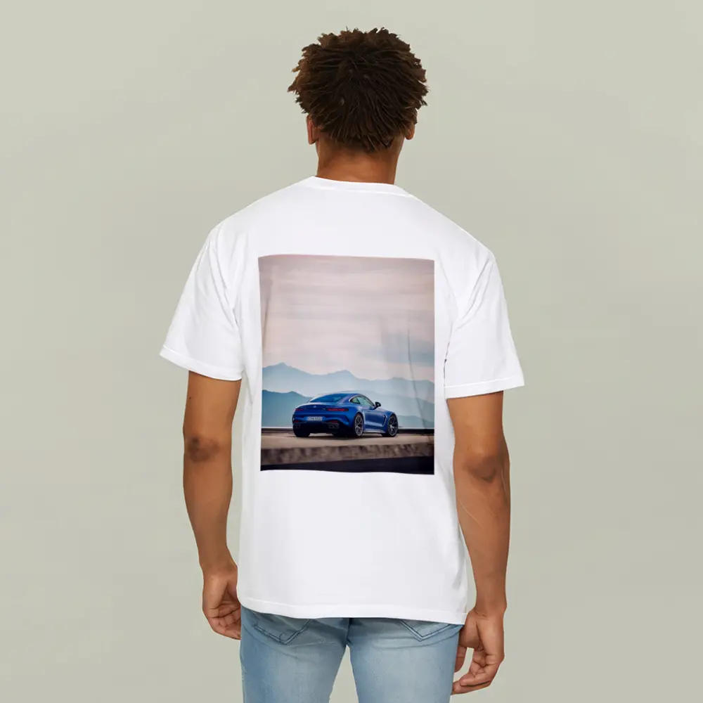 Mercedes AMG GT Blue Mountain Road Drive – T-Shirts