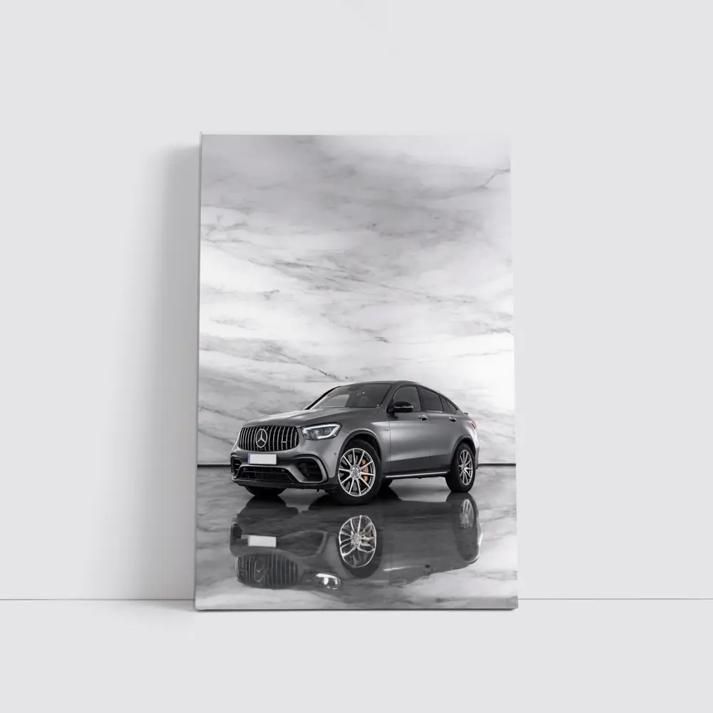 Mercedes AMG GLC Coupe Marble Studio – Wall Art