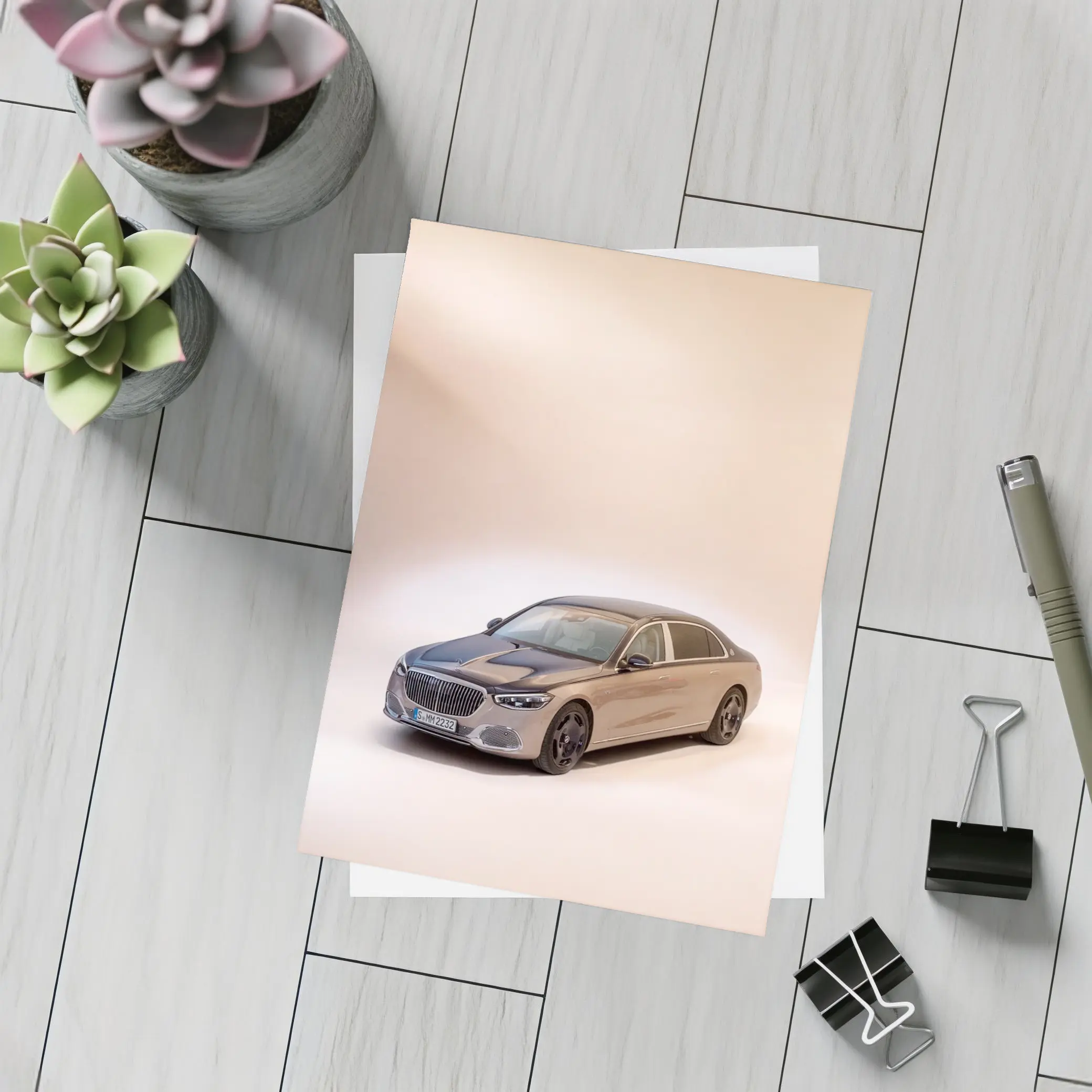 Mercedes Maybach S Class Luxury Sedan Studio – Postcards