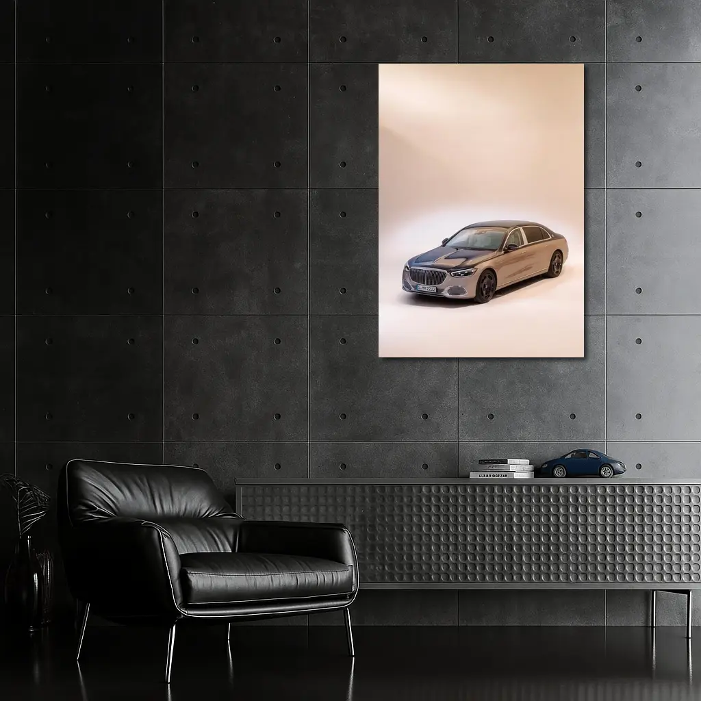 Mercedes Maybach S Class Luxury Sedan Studio – Wall Art