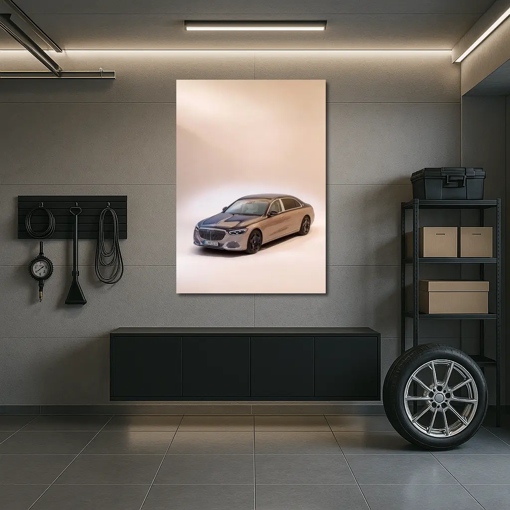 Mercedes Maybach S Class Luxury Sedan Studio – Wall Art