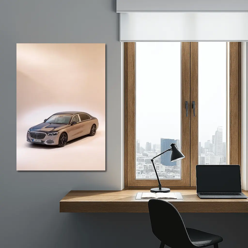 Mercedes Maybach S Class Luxury Sedan Studio – Wall Art