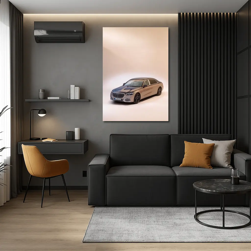 Mercedes Maybach S Class Luxury Sedan Studio – Wall Art