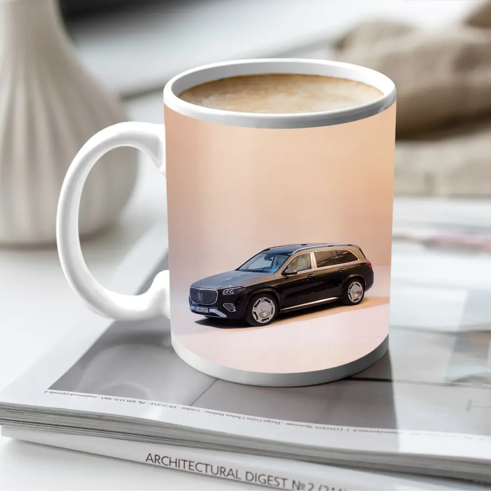 Mercedes Maybach GLS 600 Beige Studio – Mugs