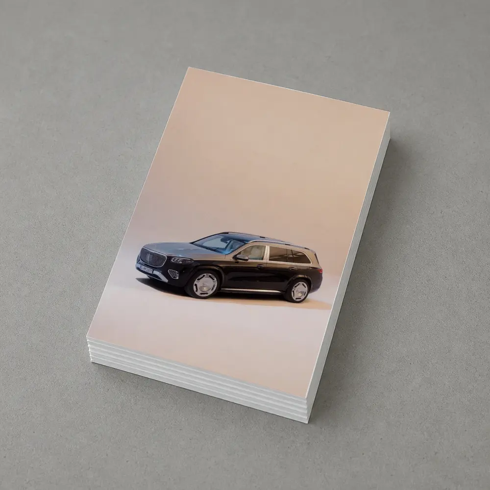 Mercedes Maybach GLS 600 Beige Studio – Postcards