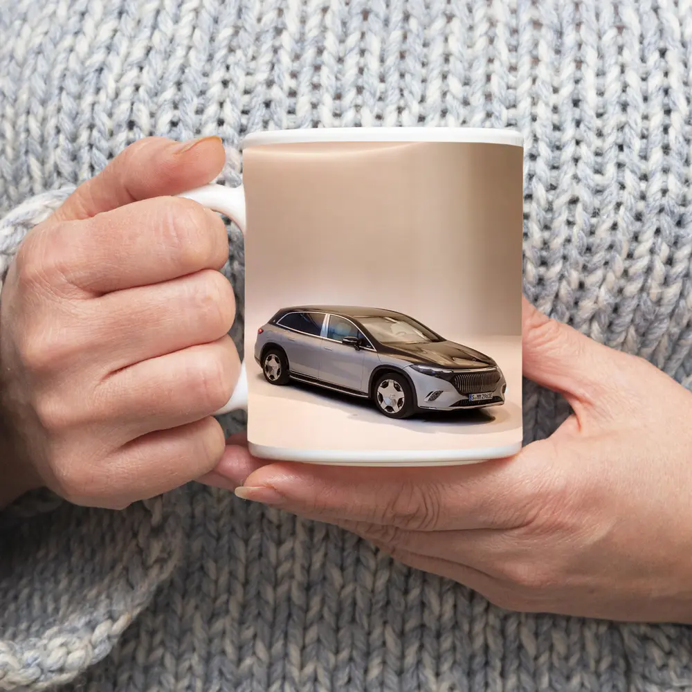 Mercedes Maybach GLS Studio White Background – Mugs