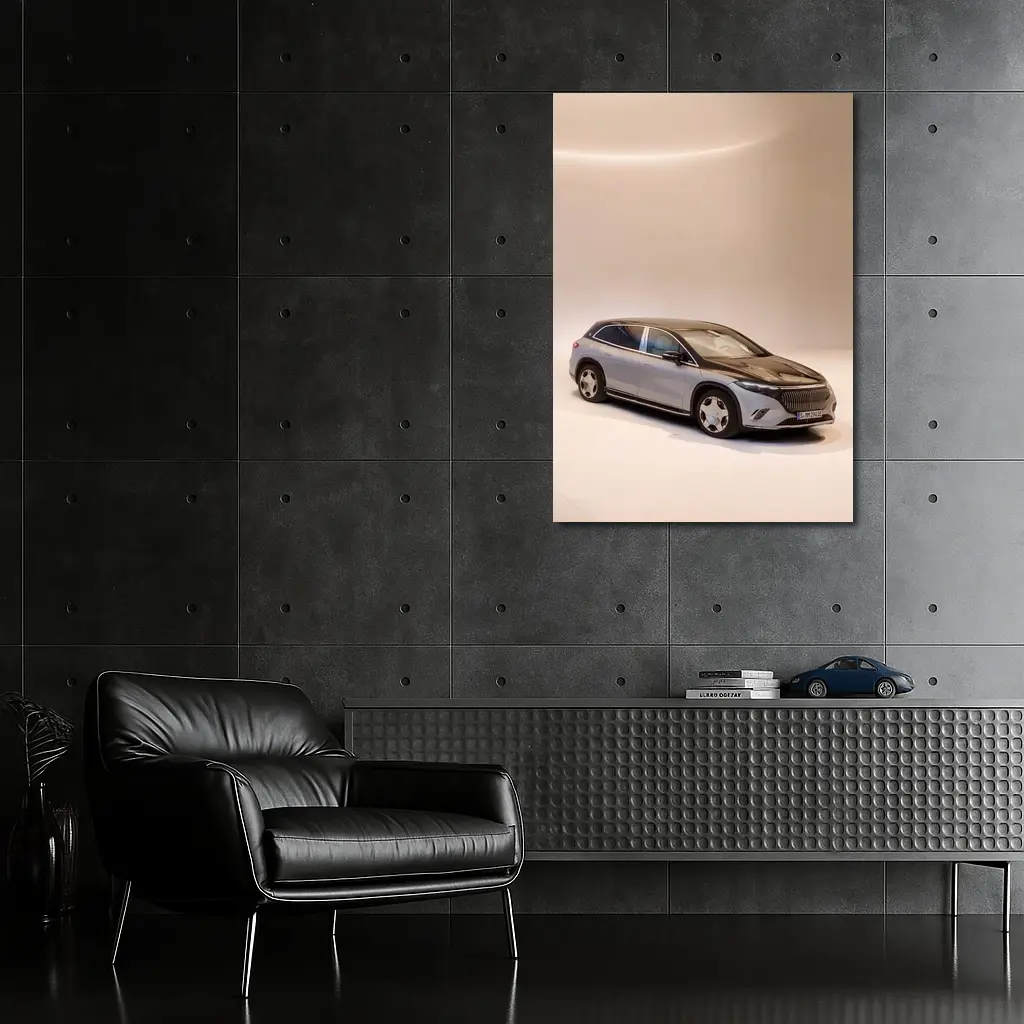 Mercedes Maybach GLS Studio White Background – Wall Art