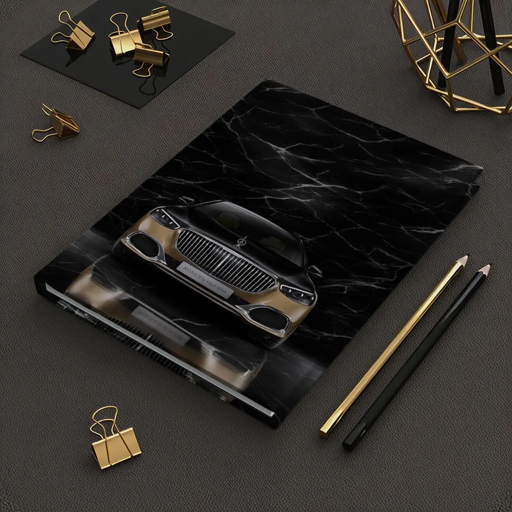 Mercedes Maybach S680 Black Marble Background – Notebooks