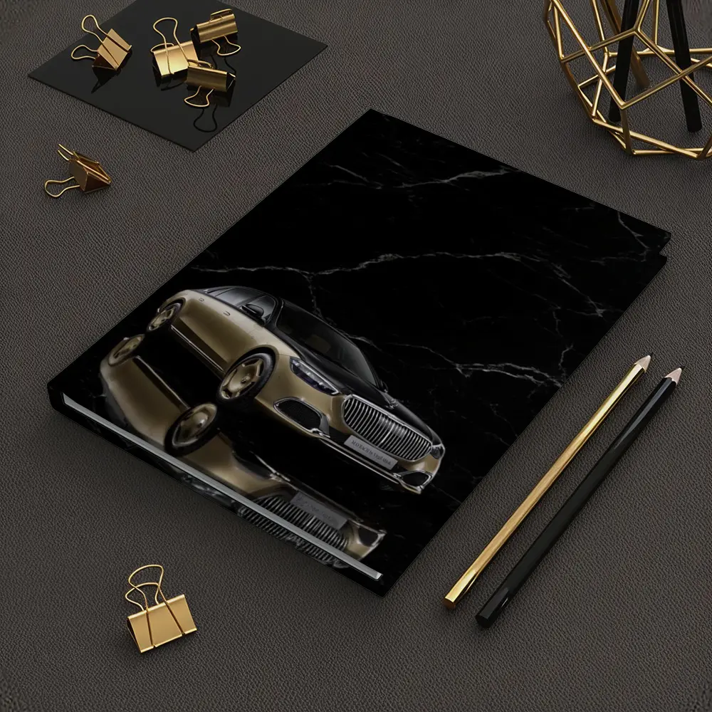 Mercedes Maybach S Class Gold Black Marble – Notebooks
