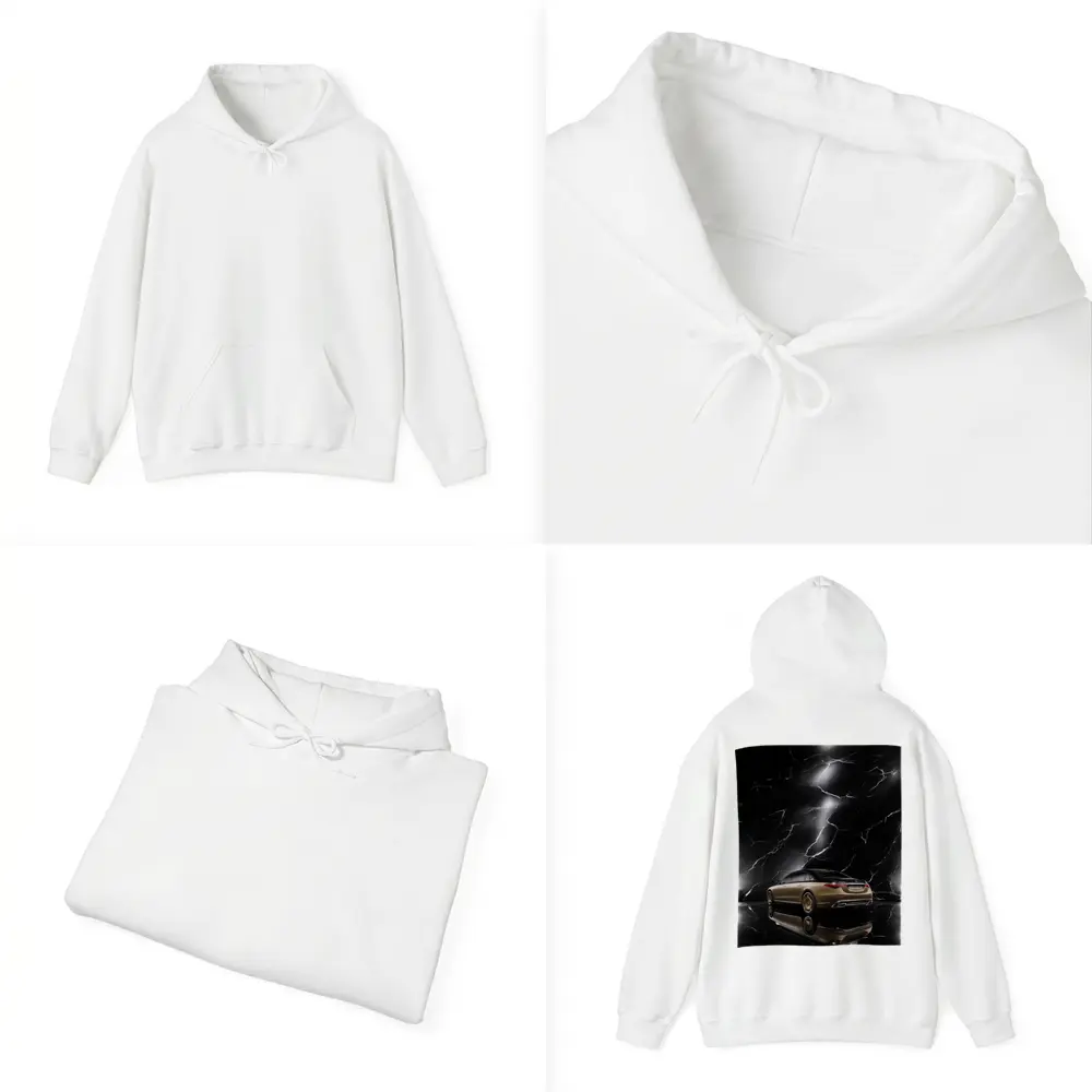 Mercedes Maybach S Class Gold Black Marble – Hoodies