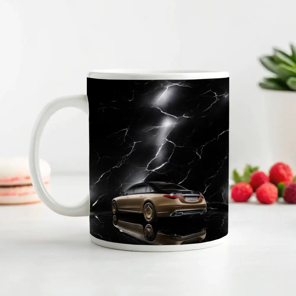Mercedes Maybach S Class Gold Black Marble – Mugs