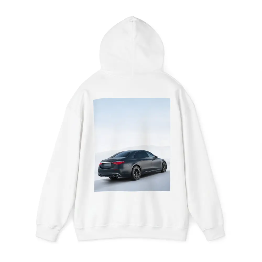 Mercedes S Class Dark Blue Highway Drive – Hoodies