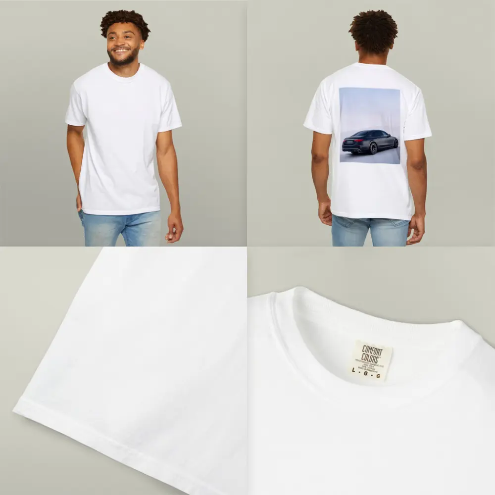 Mercedes S Class Dark Blue Highway Drive – T-Shirts
