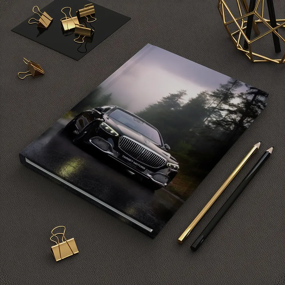 Mercedes Maybach S680 Black Rainy Forest Road – Notebooks