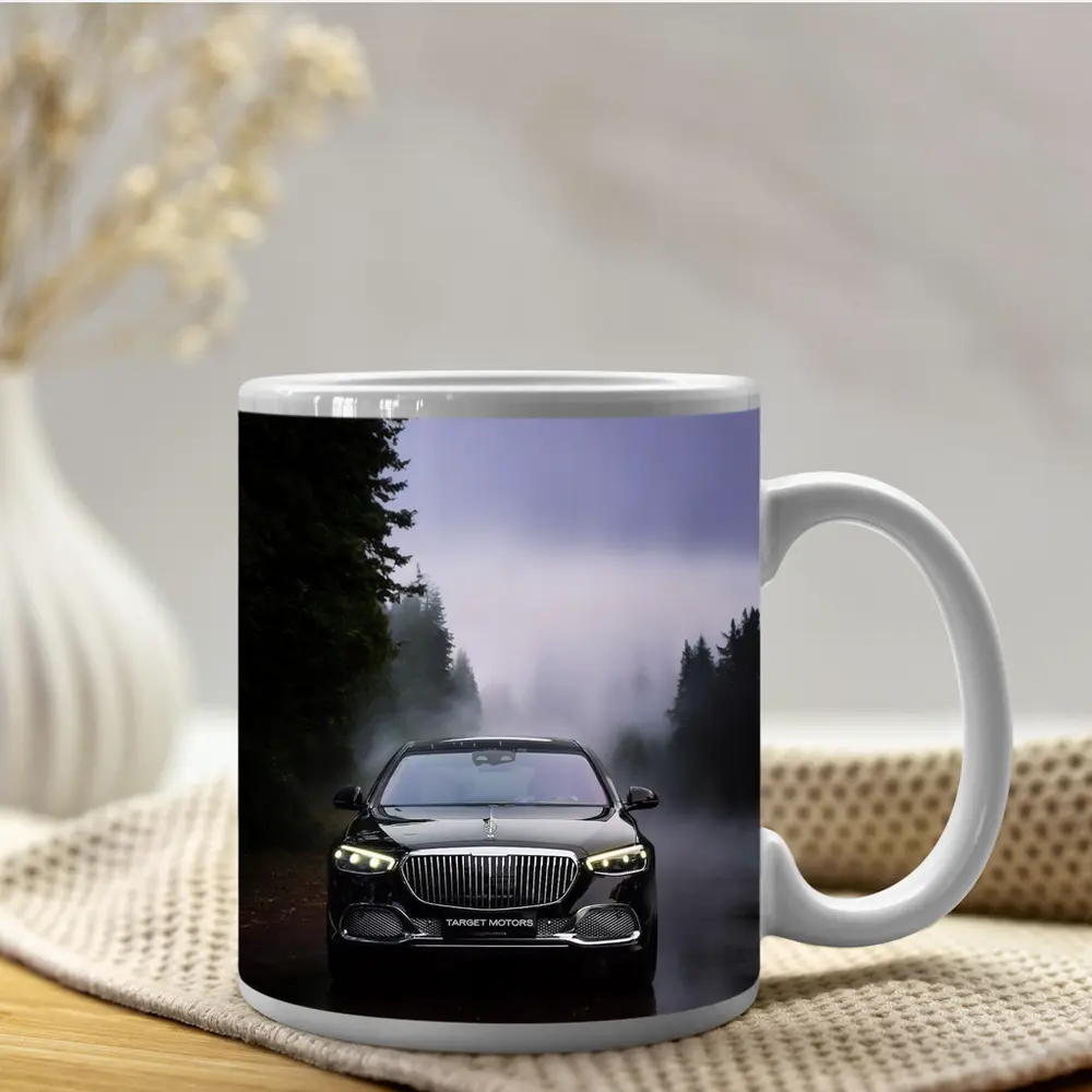 Mercedes Maybach S Class Foggy Mountain Road – Mugs