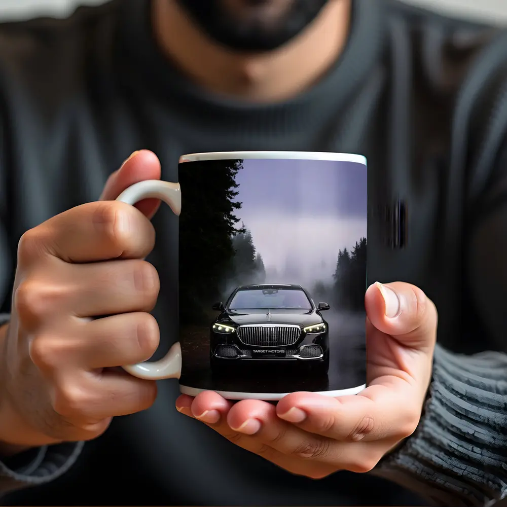 Mercedes Maybach S Class Foggy Mountain Road – Mugs