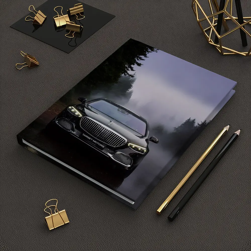 Mercedes Maybach S Class Foggy Mountain Road – Notebooks