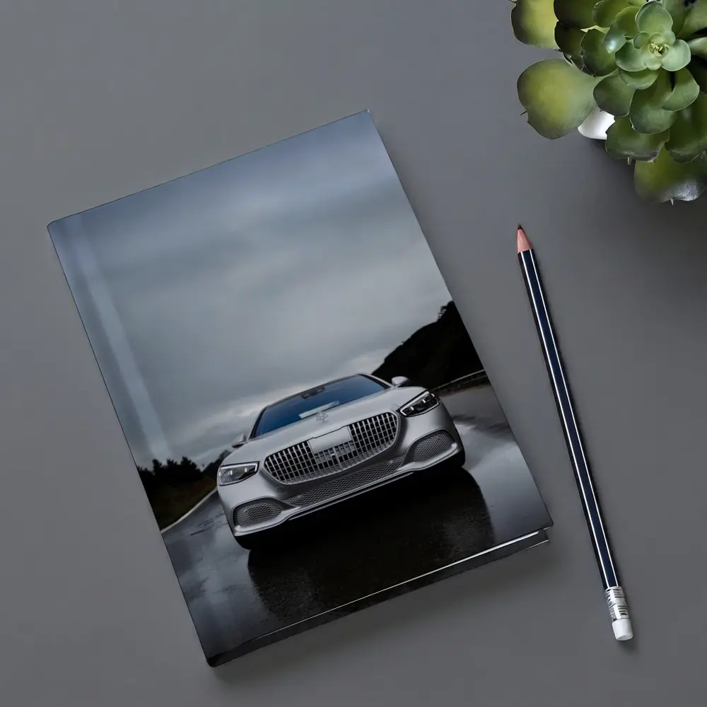 Mercedes Maybach S Class Wet Road Overcast – Notebooks
