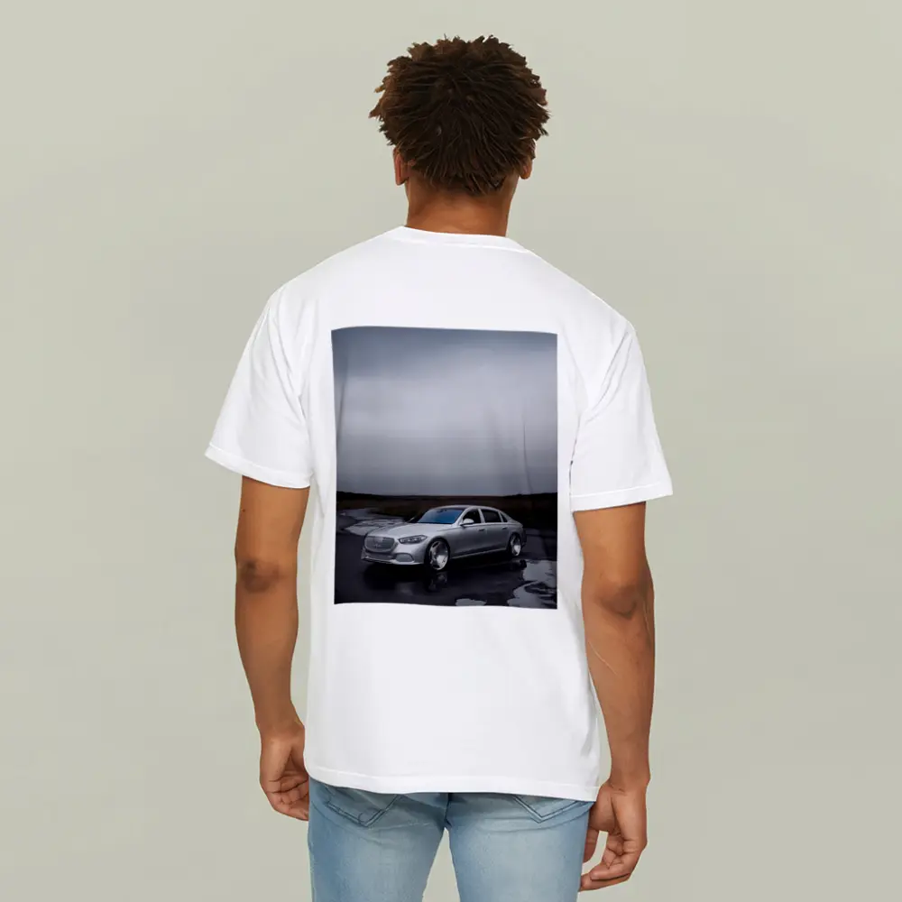 Mercedes Maybach S Class Wet Overcast Road – T-Shirts
