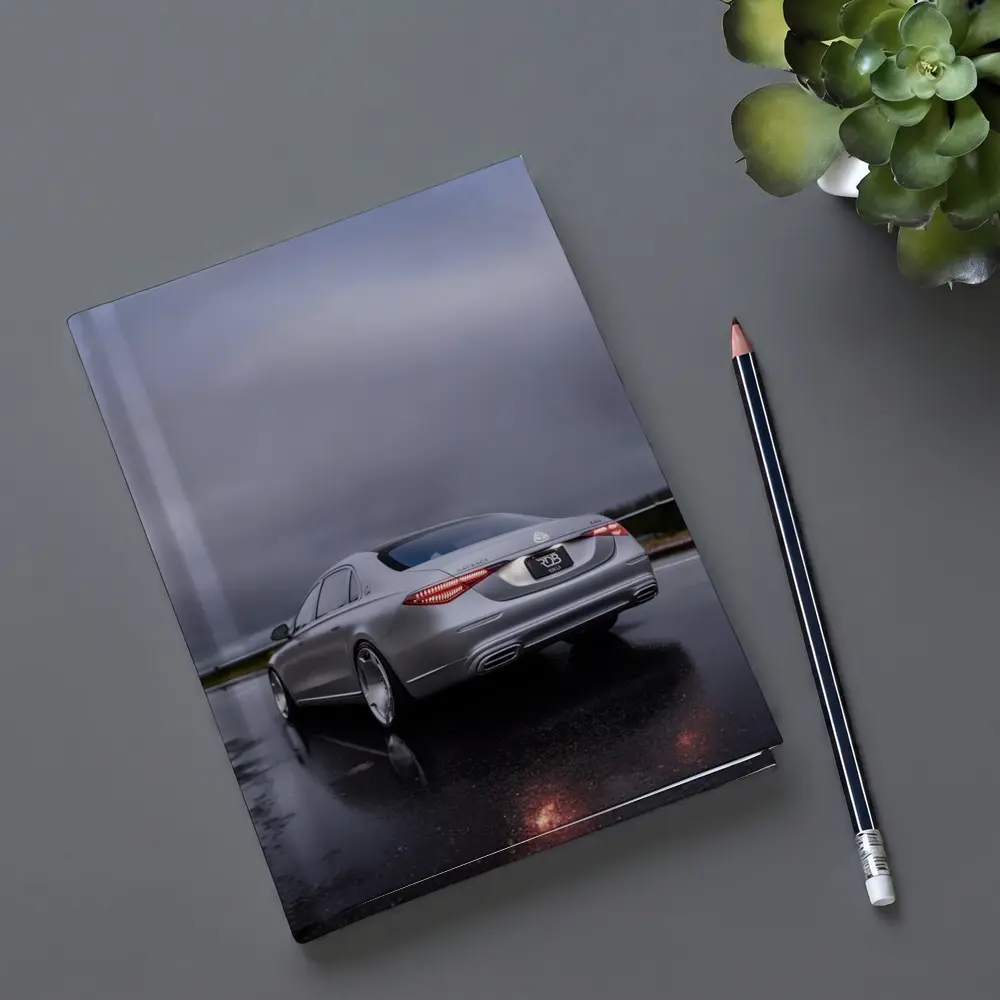 Mercedes Maybach S Class Rainy Wet Road – Notebooks