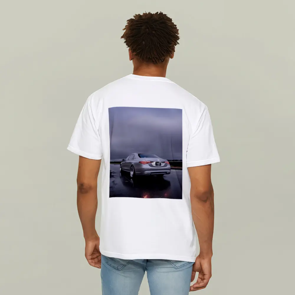 Mercedes Maybach S Class Rainy Wet Road – T-Shirts